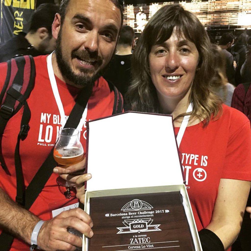Zatec. Medalla d'or al Barcelona Beer Challenge 2017