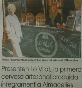 Presenten la primera cervesa artesana catalana